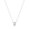 Geometric Sparkle 925 Silver Necklace N053-02H