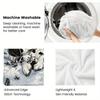 VIKAMA Snowfield Dalmatian Pet Flannel Blanket for Winter Picnic Car Travel,Sofa Bed Nook Decor Nap Blanket Xmas Holiday Gift