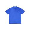Solid Color Logo Embroidered Short Sleeve Polo Shirt Men Tops Dodger-Blue YPLT033-2