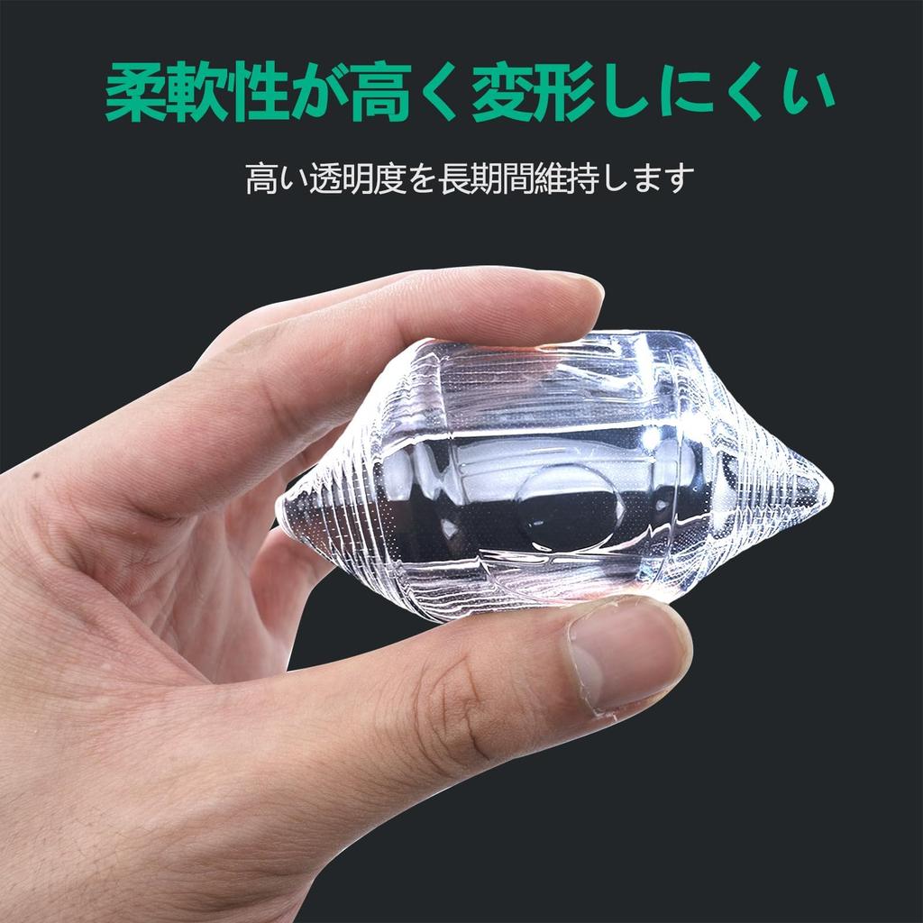 [Unhoke] Alphard 30 Series Key Case, Clear Corolla Cross, Key Cover, Transparent Harrier 80