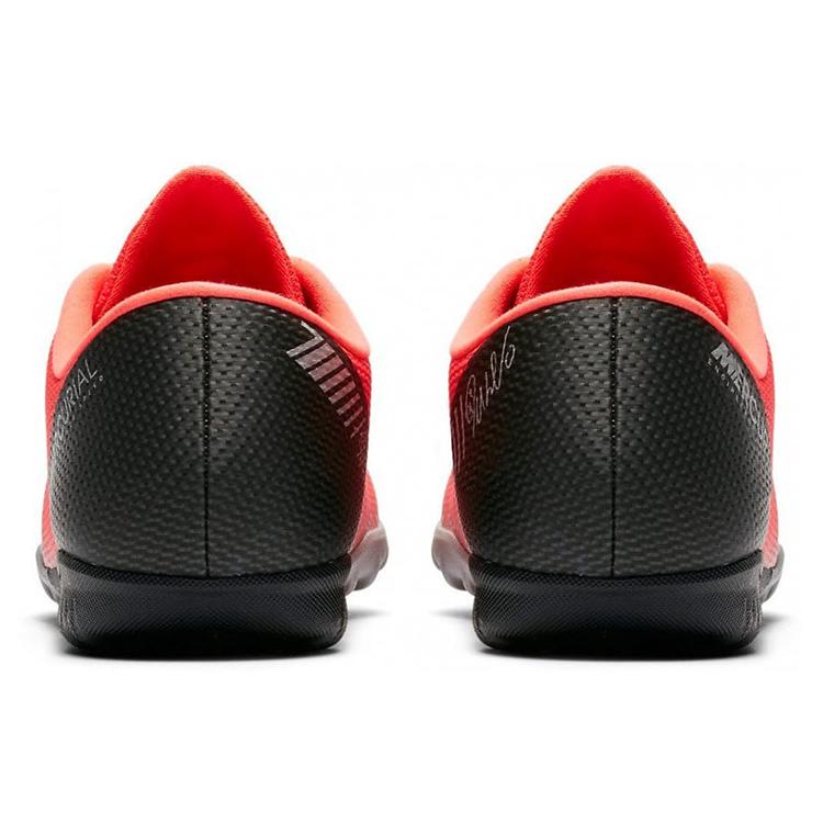 Nike Mercurial Vapor 12 TF Turf Slip Resistant Abrasion Resistant Soccer Shoes Men's Red Black AJ3732-600