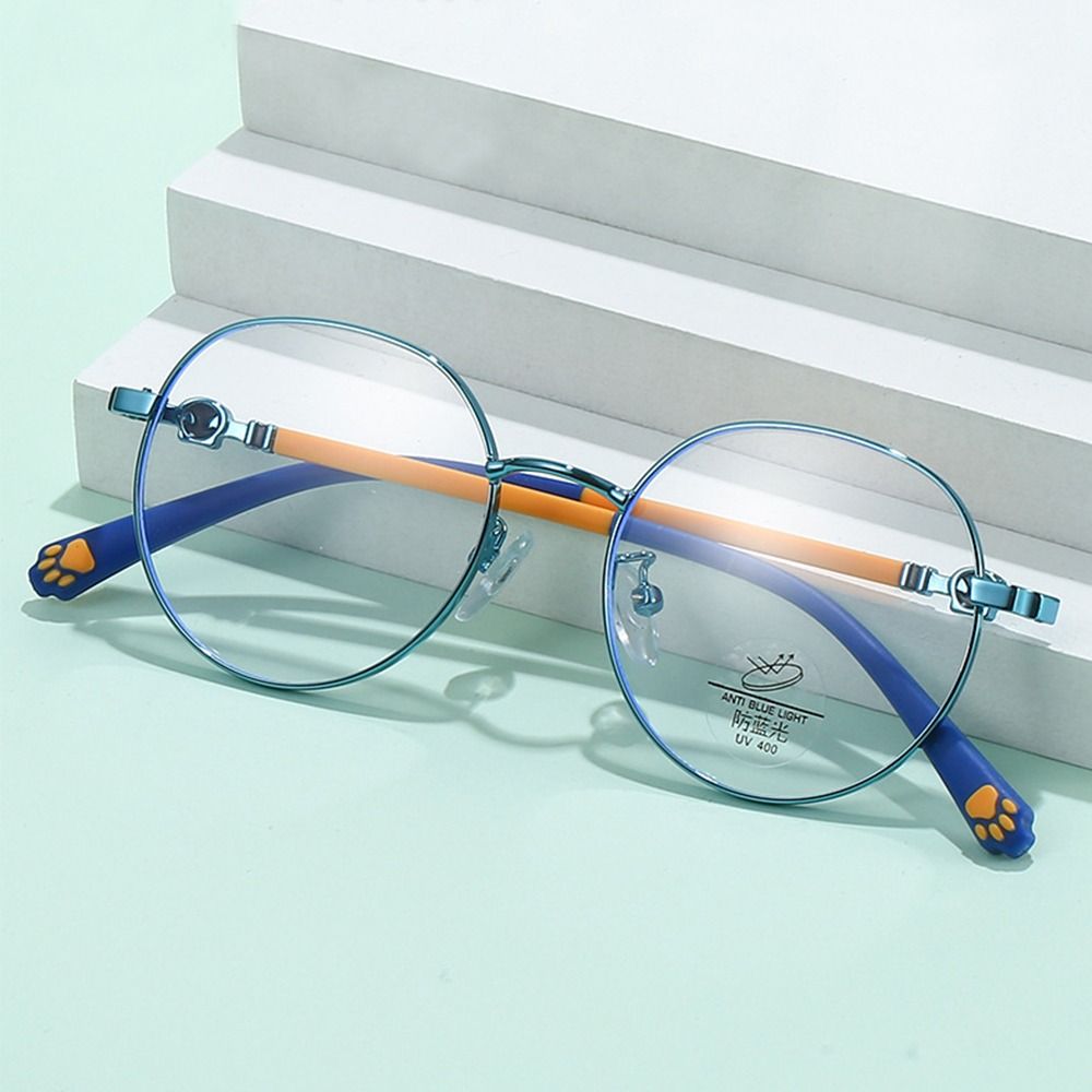 Children Boys Girls Eye Protection Online Classes Kids Glasses Anti-blue Light Comfortable Eyeglasses Ultra Light Frame