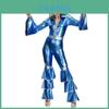 M-xl Винтажный костюм для диско-выступлений 70-х годов для арабского косплея, женский сценический наряд, персонажи)