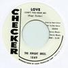 7inch Record KNIGHT BROS. / LITTLE MACK - Love (Can't You Hear Me) / I Need L 1049984 Checker 1963 UK Blues