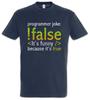 Programmer Joke Men's T-Shirt Computer Scientist Computer Science Computer Science