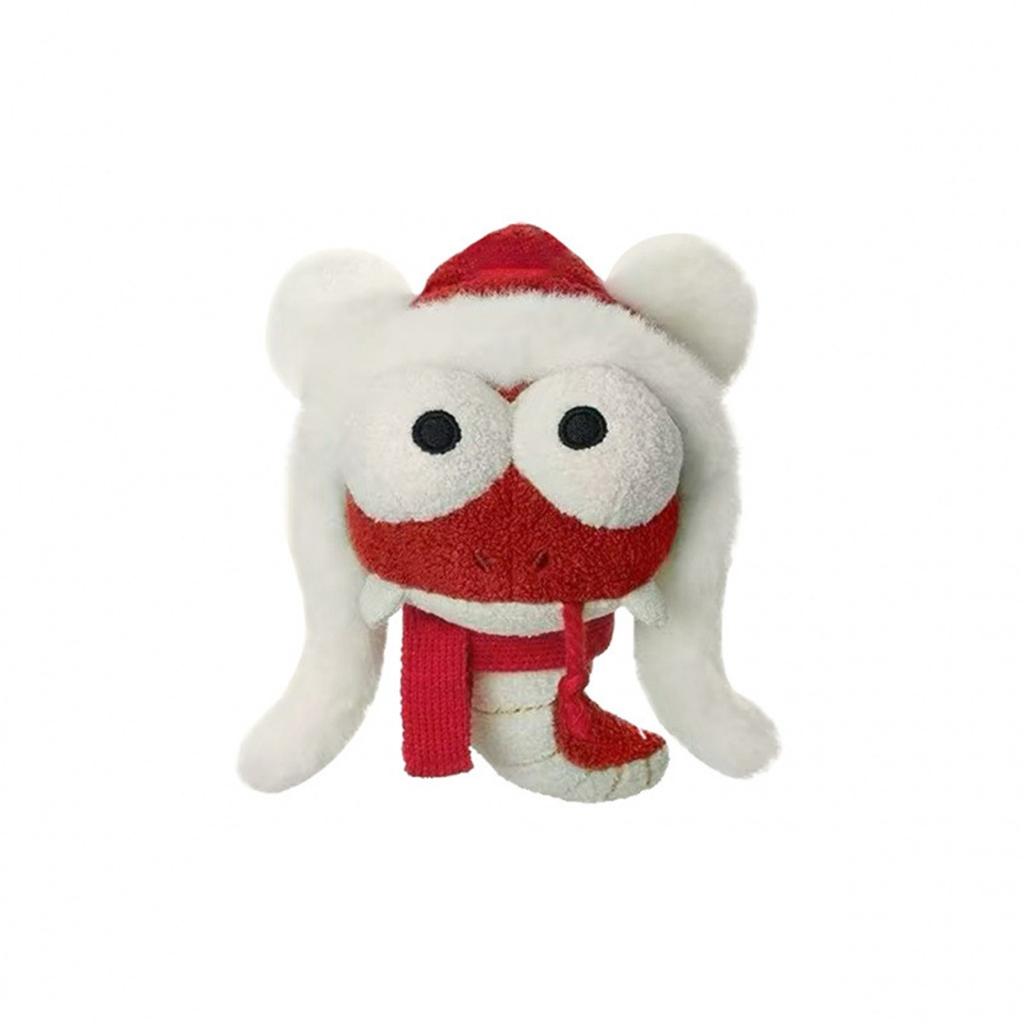 Талисман года змеи, китайская земля, голова змеи, кукольная голова, хвост змеи, плюшевая игрушка, брелок, 3D