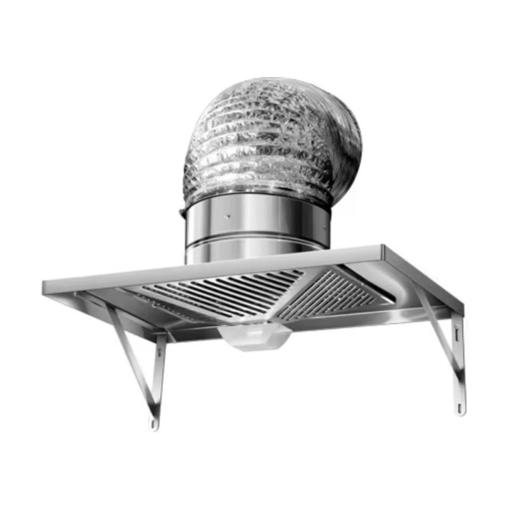 12-дюймовые вытяжки 220 В Мощный экстрактор масляного дыма Новый вытяжной вентилятор Для арендного жилья