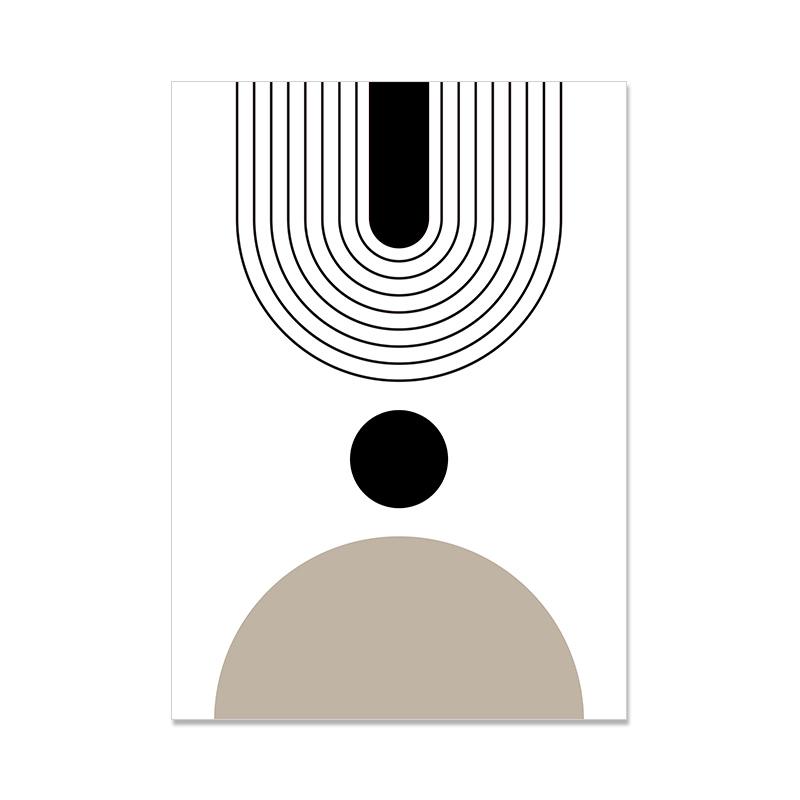 Богемия Абстракция Радуга Линия Минималистичные Плакаты Печать Холст Картина Настенные Картины Спальня Гостиная Домашний Декор