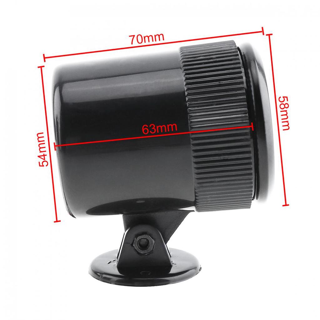 8020BL 2" 52mm 12V Blue LED 0~8000RPM Tachometer Tach Gauge Meter with Sensor for Car / Boat / Truck