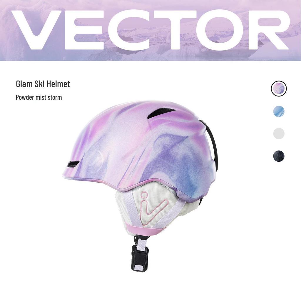 Шлем VECTOR для лыж и сноуборда для мужчин и женщин - Защитное снаряжение от столкновений и падений