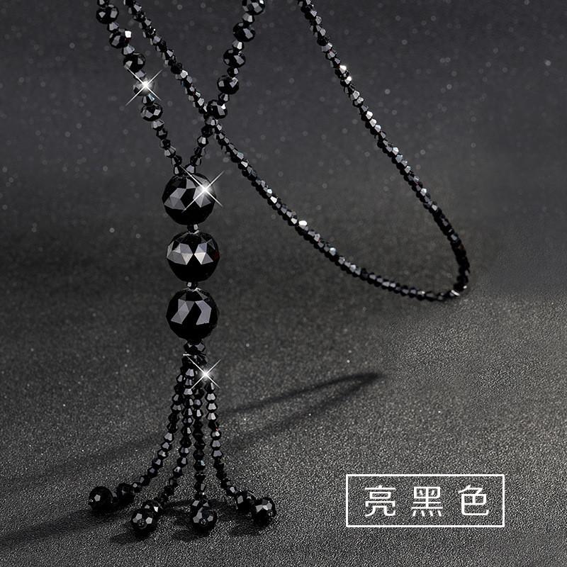 Привлекательное хрустальное ожерелье для женщин в ярких цветах, идеально подходящее для любого стиля моды