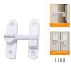 90/180 Degree Sliding Door Lock Zinc Zinc Zinc Alloy Door   Catch Bolt Protable Door Hasps  Window