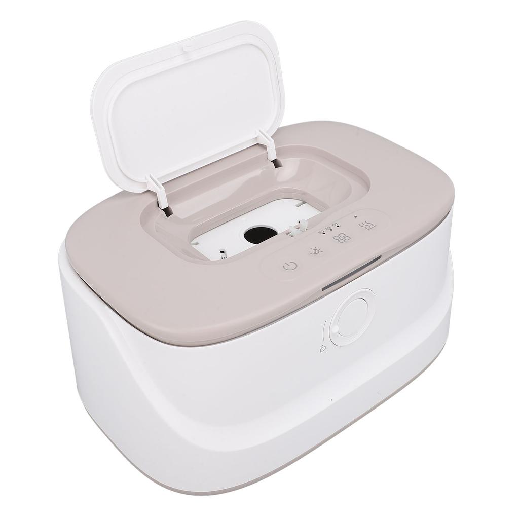 Подогреватель влажных салфеток для младенцев с регулируемой температурой, большой емкостью, диспенсер для подогрева влажных салфеток с ночником