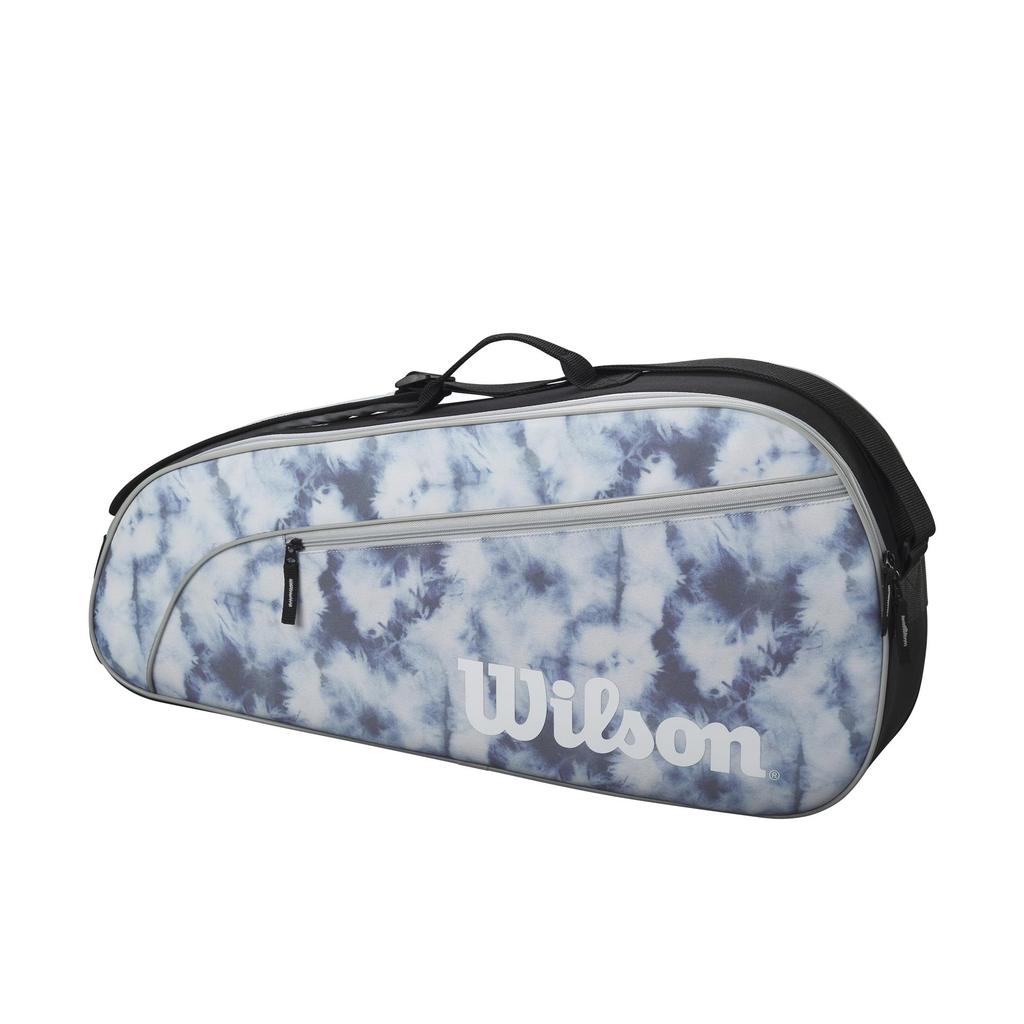 Сумка для юниорских теннисных ракеток WILSON - Вмещает до 3 ракеток, Серо-голубая