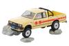 TOMYTEC Tomica Limited Vintage Neo LV-N321a Nissan 4x4 King Cab Truck (Yellow, North American Specification) - Fully Assembled