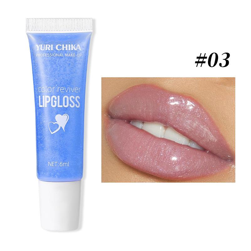 YURI CHIKA Прозрачное масло для губ, долговечная увлажняющая помада для ухода за губами, пухлая маска для губ, макияж