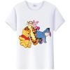 Kawaii Cartoon Mickey Mouse Loose Clothes Summer Blouses T-shirt White Gothic Tees Harajuku Tops Tshirt Unisex