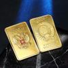 Декор для дома СССР Советский национальный герб СССР Позолоченный слиток Российская сувенирная монета Украшение Подарки KTY