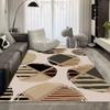 Современный стиль Роскошный Геометрический Ковер для Гостиной Мягкий Пушистый Большой Площади Коврики для Спальни Нескользящий Декор Детской Комнаты Домашние Коврики