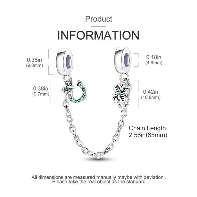 Шарм Медь Луна Звезда Лист Подходит Оригинал Новый Клипса-застежка Цепочка Безопасности Браслет Сделай Сам Для Женщины Девушки Ювелирные Изделия Изысканный Подарок