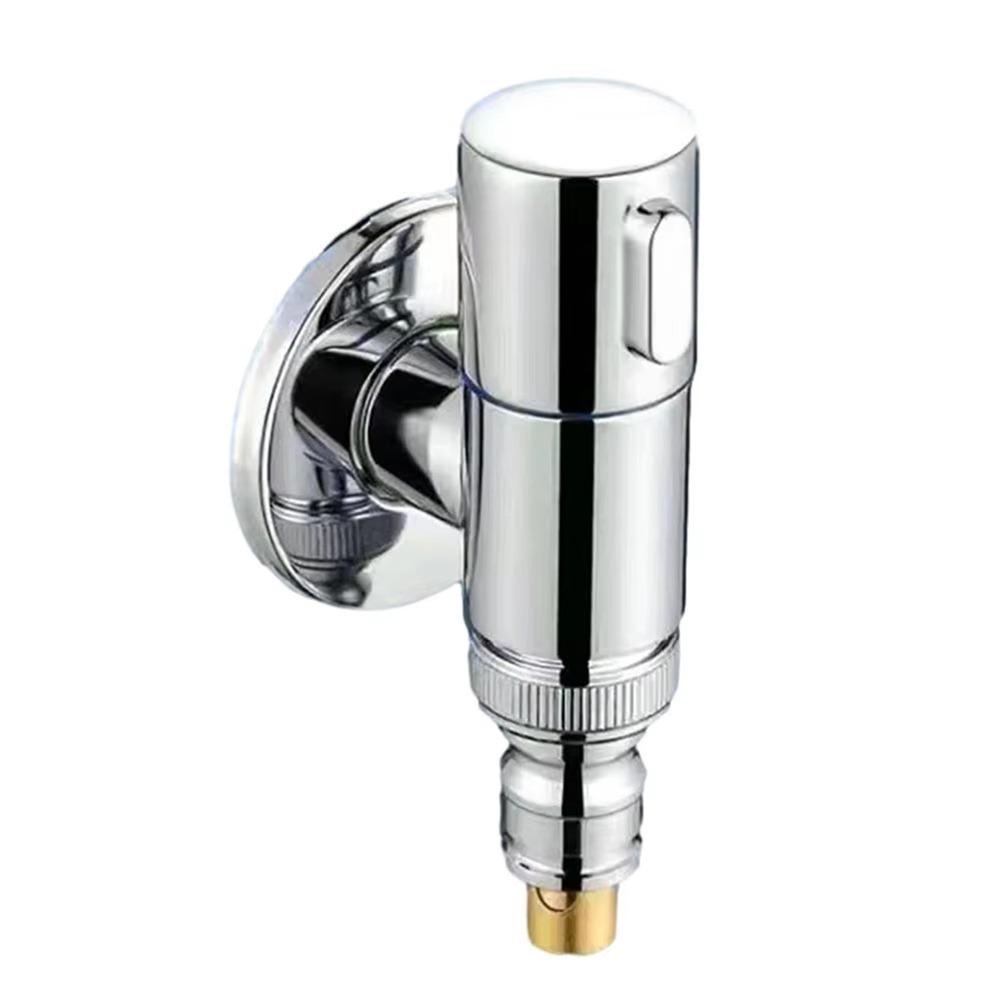G1/2 Stainless Steel Water Tap Quick Opening Small Space Faucet  Flushing System