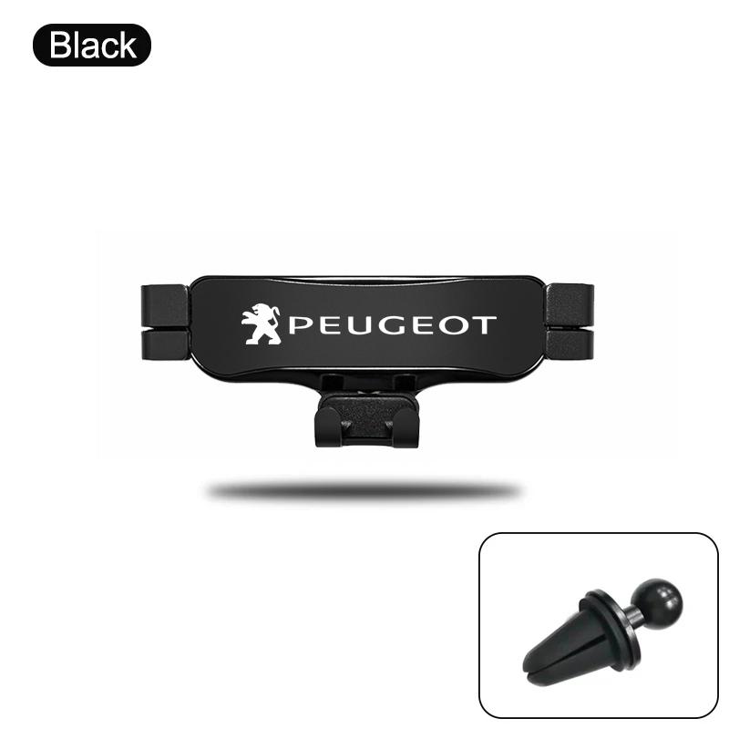 ABS Car Styling Phone Holder Air Vent Mount Clip For Peugeot 208 308 206 307 207 3008 407 508 2008 5008 406 408 607 4008 Rifter