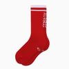 MENASOO RUNNING CREW FLOGGER FIT SOCKS_LONG_red
