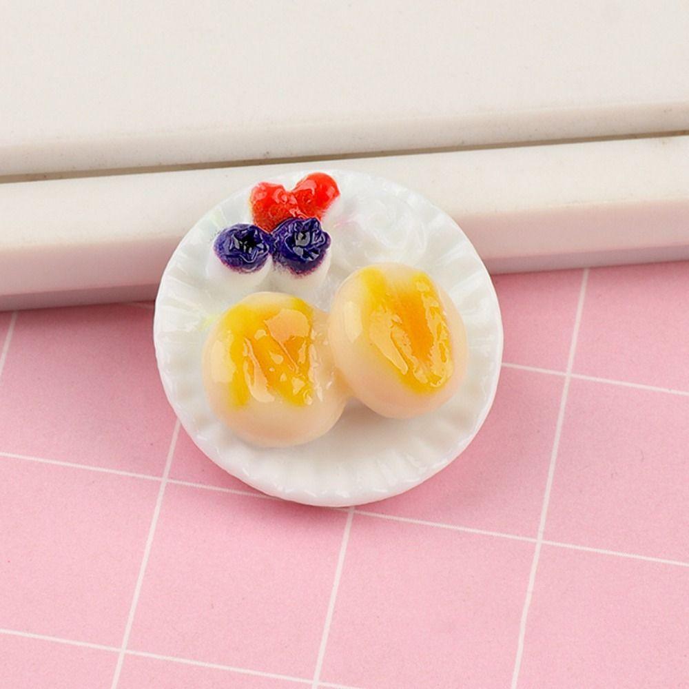 Colorful Dollhouse Miniature Simulation Food Model Creative Kitchen Accessories Children