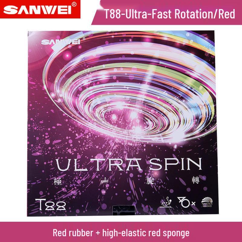 SANWEI T88 Extreme Spin Накладка для настольного тенниса Полулипкая