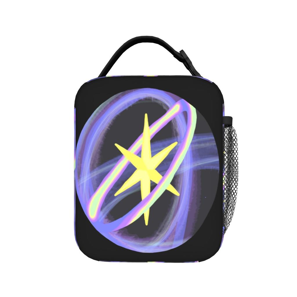 KATSEYE Eye Logo Hand Drawn Lunch Bag Portable Lunch Box Adult Office Print Cooler Bag Retro Oxford Thermal Lunch Bags