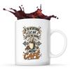 Mug Si Tu M'entends, C'est Que Je N'ai Pas Encore Mon Café Humour Beauf Et Drôle | Tasse En Céramique 330 Ml Recto Verso Passe Au