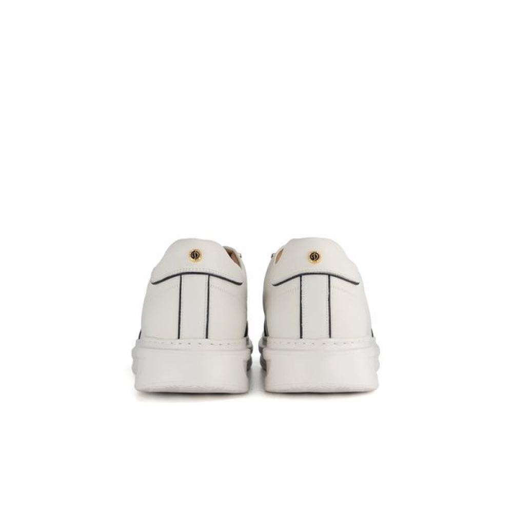 S.t. Dupont Jet Wide Low Band Sneakers Pe5smc1sn428pwh
