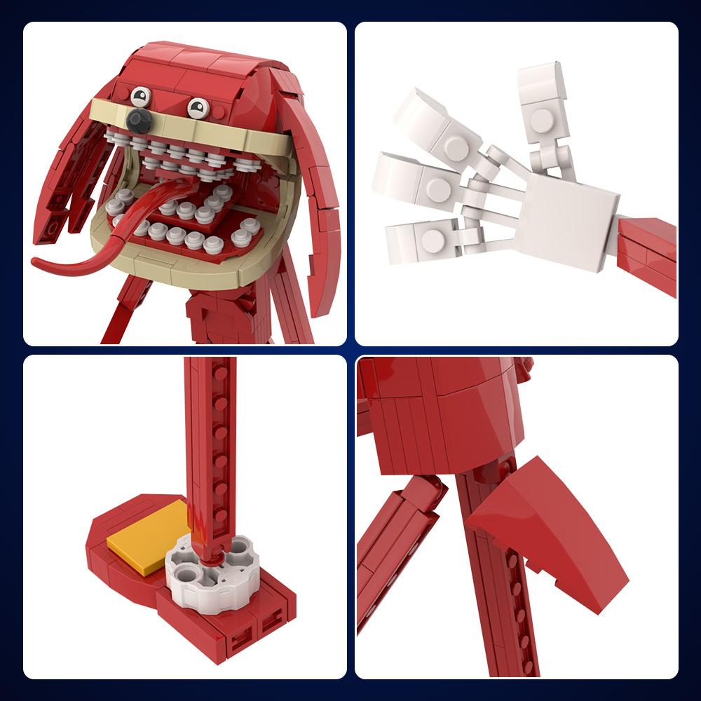 MOC Анимированная Фигурка Sonices Модель Строительные Блоки Ужас Грешный Еж Фигурка Экшн Сборные Кирпичики Игрушка Подарок на Хэллоуин