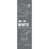 Captain Stag (CAPTAIN STAG) Sports Bottle, Direct Drinking, Double Stainless Steel Bottle, Vacuum Insulated HD Bottle, 600ml, Silver, UE-3365, Outer D