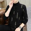 Hot Selling Explosive Autumn and Winter New Casual Semi-Turtleneck Bottom Knitted Sweater Sweater Thread Jacket