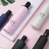 Automatic UV Umbrella Vinyl Parasol Three-fold Umbrella Folding Umbrella Sunscreen Umbrella Business Umbrella