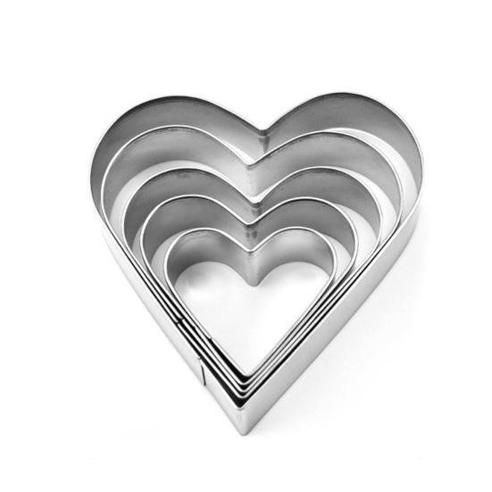 5Pcs Christmas Cookie Cutters Set Santa Tree Snowflake Gingerbread Men Snowman Shape Cookie Molds Reusable Baking Tool for Home Kitchen Bakery