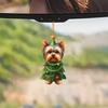 Hanging Ornament Cute Animal Decoration Creative Shape with Lanyard Easy To Hang Car Rearview Mirrors Ornament Hanging Charms