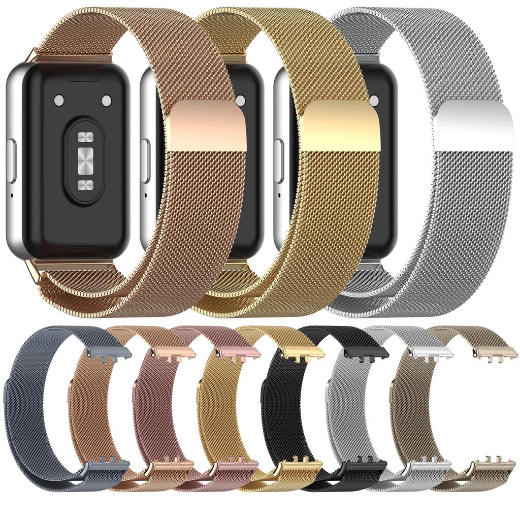 Миланская петля Ремешок Для Samsung Galaxy Fit 3 Пояс Металлический Магнитный Браслет Браслет на запястье Для Samsung Galaxy Fit 3 Correa Аксессуары