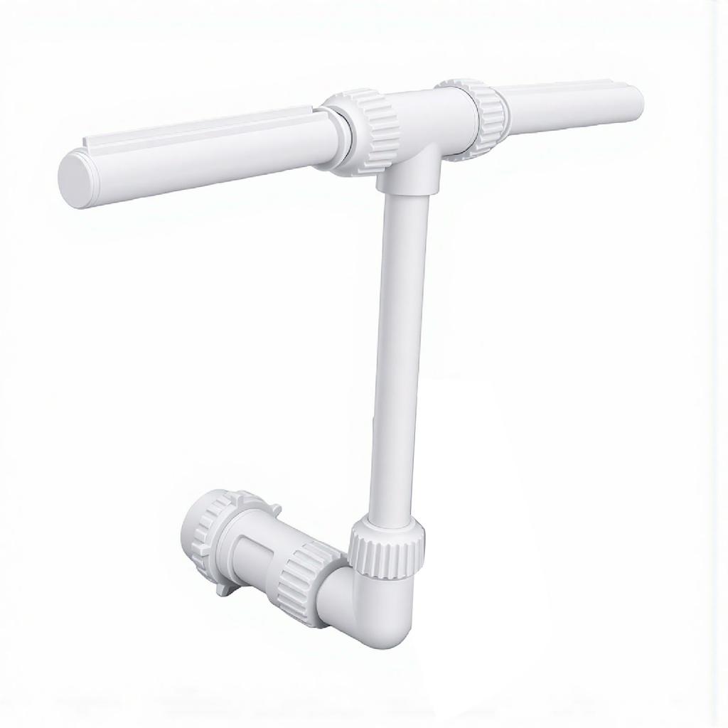 Above In Ground Pools Waterfall Fountain Dual Spray Waterfall Sprinkler Fountain for Relaxation and Cooling