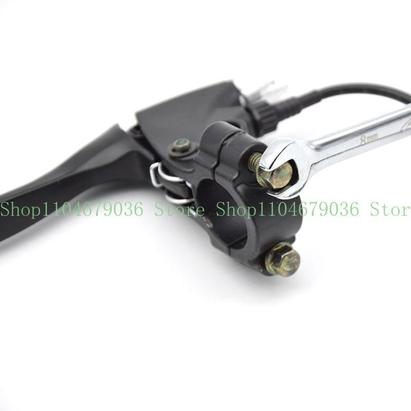 652F Electric Scooter Brake Handle Grips with Line Cut Off Power Aluminum Alloy Brake Lever Skateboard Riding Accessories 2x