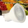 Прочные Пластиковые Светодиодные Лампы GU10 COB LED Энергосберегающая Точечная Лампа 6 Вт 220 В Универсальная Трековая Лампа Потолочная