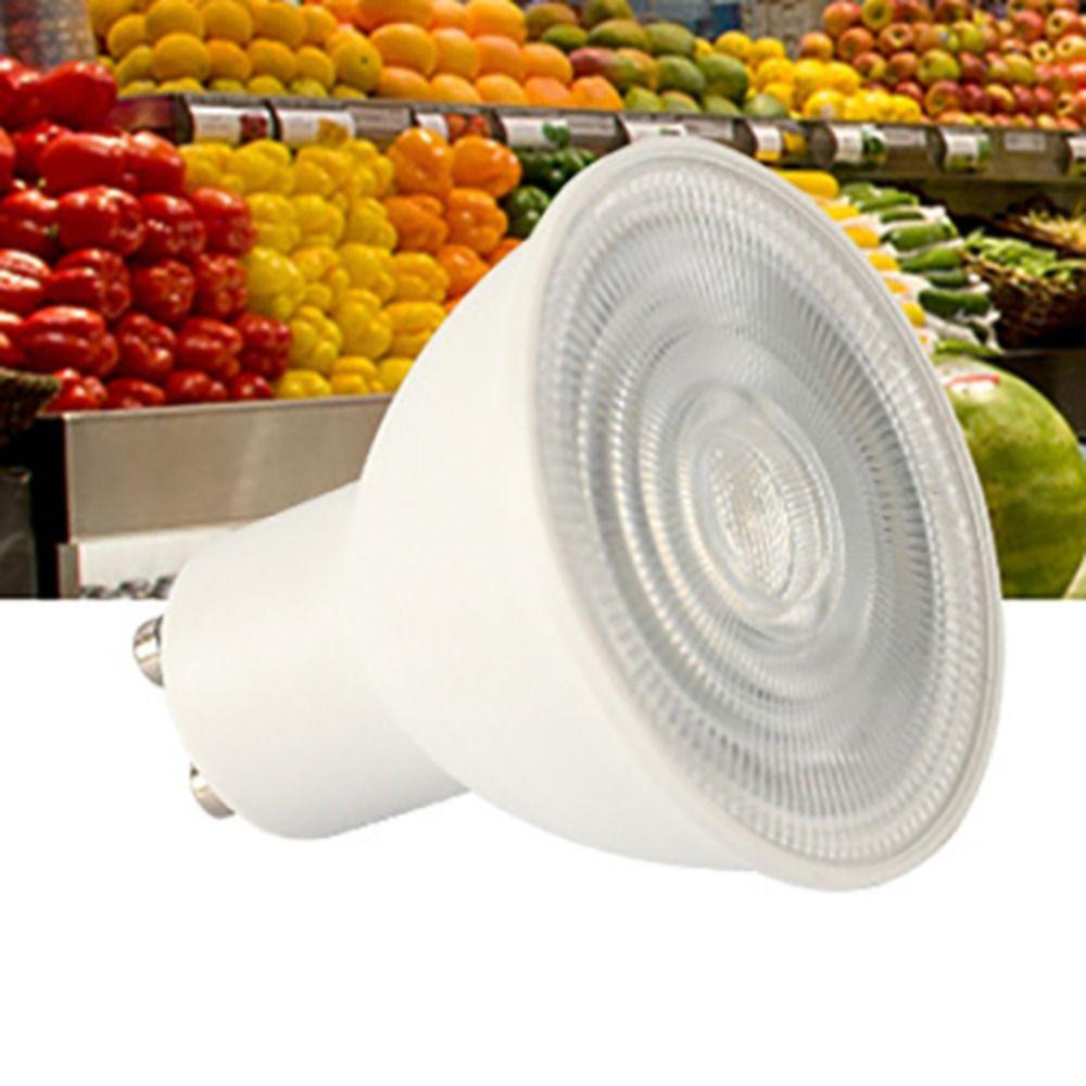 Прочные Пластиковые Светодиодные Лампы GU10 COB LED Энергосберегающая Точечная Лампа 6 Вт 220 В Универсальная Трековая Лампа Потолочная