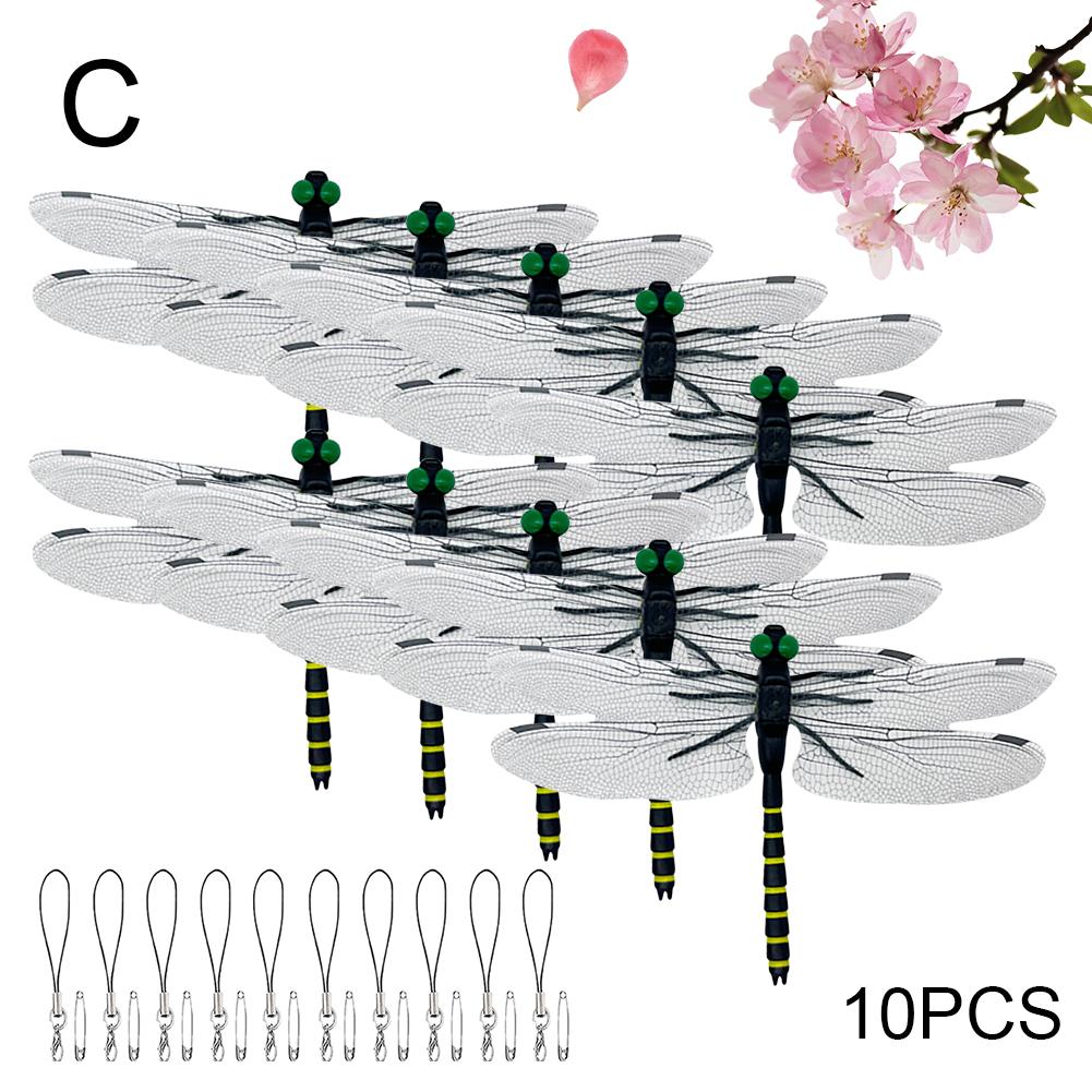 Simulation Dragonfly Mosquito Repellent Mini Dragonfly Ornament Simulation Dragonfly Animal Model For Outdoor Garden Farm