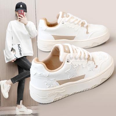 XY-A85 новая женская обувь на весну и осень, дышащая обувь в корейском стиле на увеличенной платформе, обувь для папы, повседневные туфли-лодочки, белые туфли