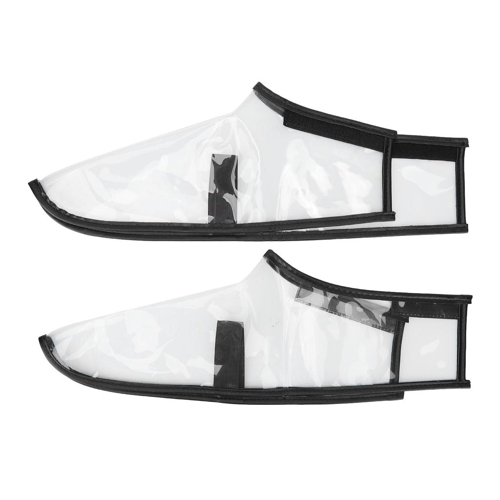 Складной чехол для обуви парикмахера, многоразовый чехол для обуви для салона, прозрачный чехол для обуви для массажных салонов, спа-салонов