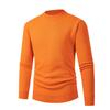Men'S New Semi-Turtleneck Integrated Fleece Sweater Knitted Sweater Fashionable Fleece Sweater Bottoming Shirt Men'S