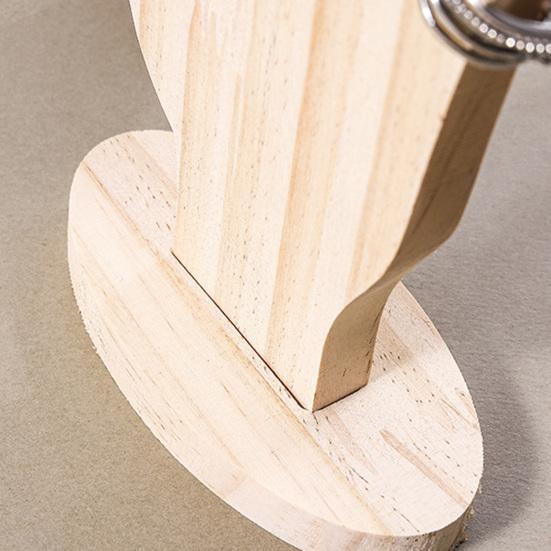 Подставка для ювелирных изделий, держатель для пальцев, прочная конструкция, высокая устойчивость, многоцелевой, декоративный, деревянный