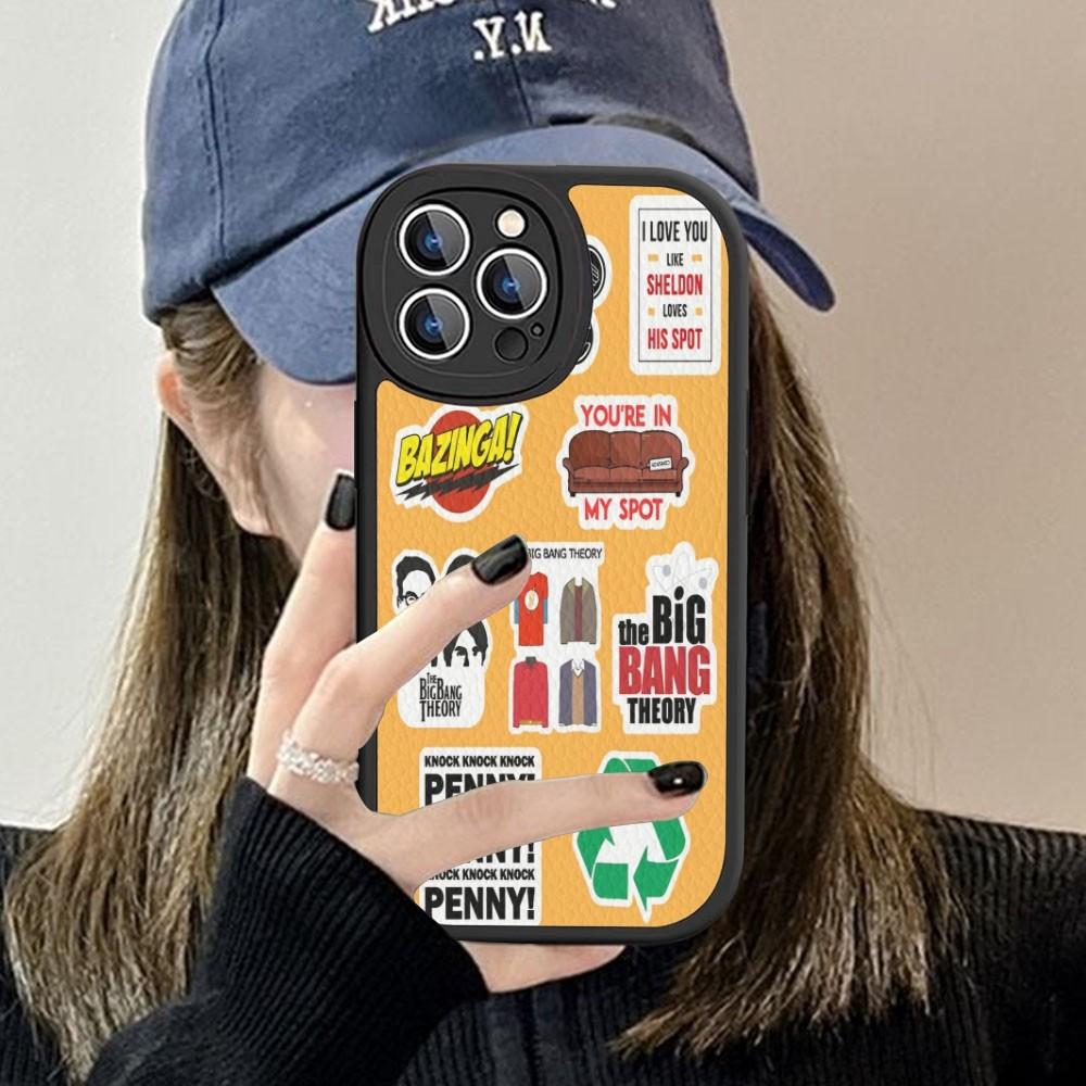 The Big Bang Theory Phone Case Hard Leather For iPhone 14 13 12 Mini 11 14 Pro Max Xs X Xr 7 8 Plus Fundas