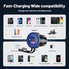 12V Quick Charge 3.0 USB C Car Charger Waterproof QC3.0 PD Fast Charger Socket Power Outlet for Car Motorcycle Boat Marine Bus